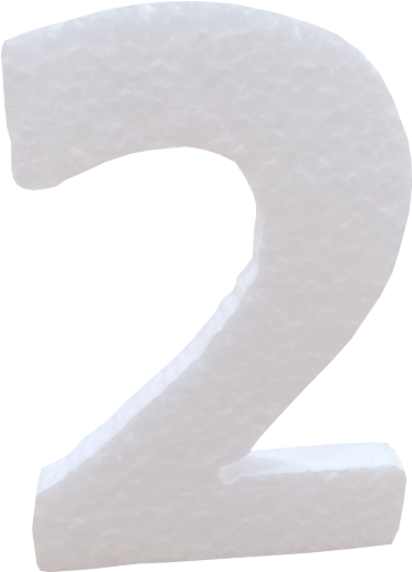 Numero-2 - Number (600x600), Png Download