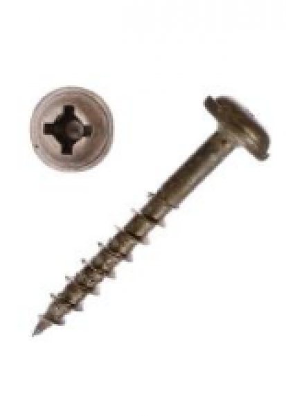 8 X 1-1/4 Promaster Wood Screws - 8 X 1-1/4 Promaster Wood Screws, Unplated Steel, Round (600x600), Png Download