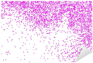 Purple Glitter Sparkle On White Background Sticker - White Background Pink Glitter (400x400), Png Download