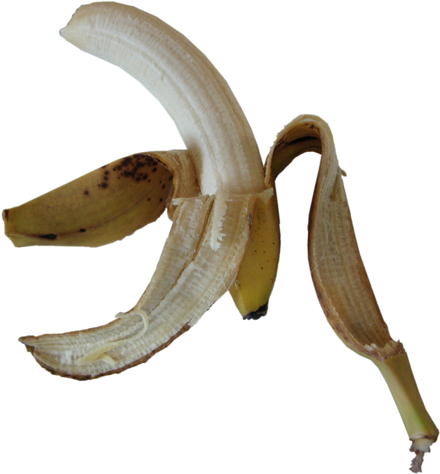 Peeled Banana - Matoke (640x686), Png Download