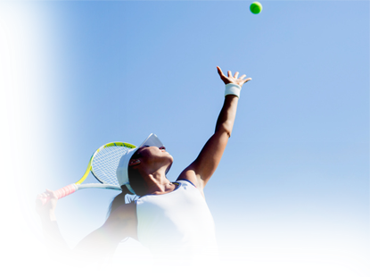 Vybavení Na Tenis - Serve Ball In Tennis (415x310), Png Download