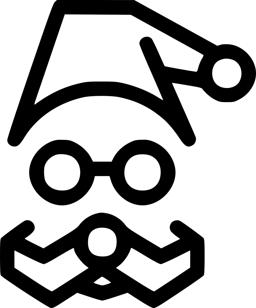 Santa Claus Xmas Cap Comments (816x980), Png Download