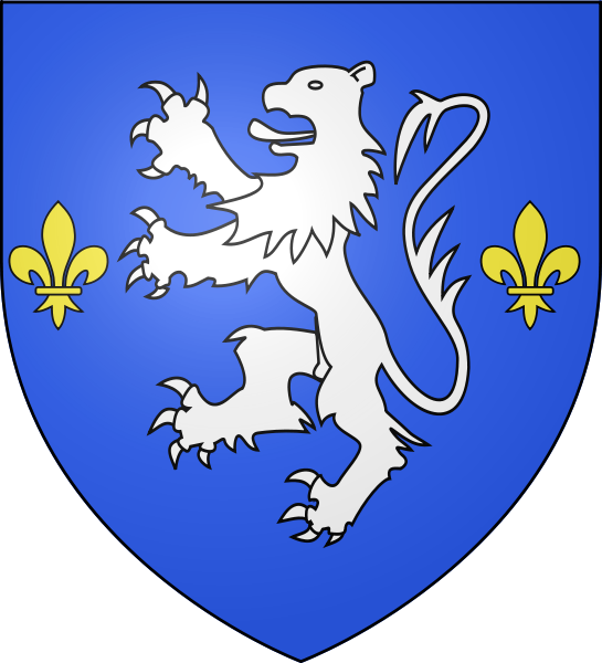 Examples Of Shield With Single Or Multiple Colors - Voltaire Coat Of Arms (545x600), Png Download