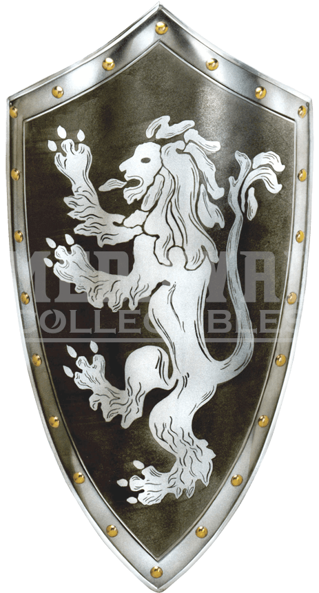 Rampant Lion Shield By Marto - Espadas Legendarias Game Of Thrones (872x872), Png Download