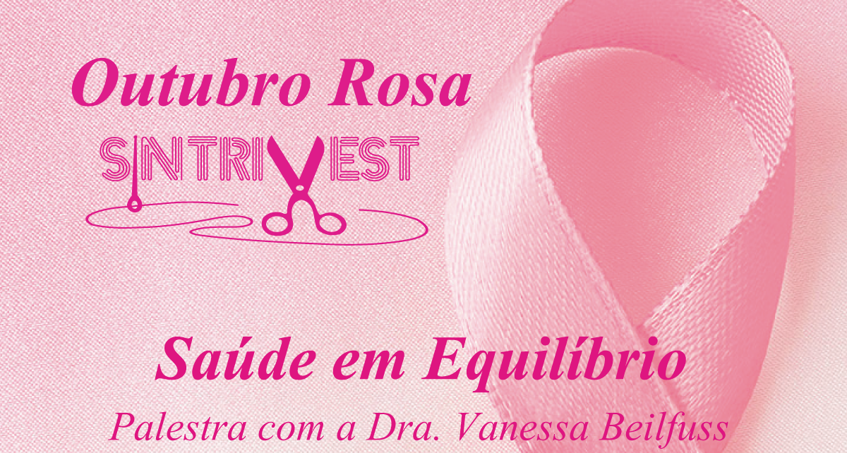 Sintrivest Promove Evento Alusivo À Campanha Outubro - The Breast Cancer Awareness Month (1200x642), Png Download