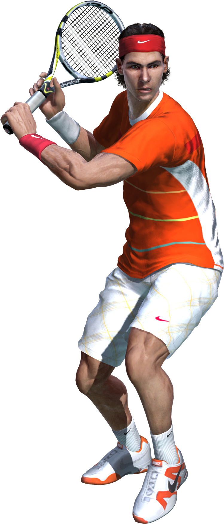 05 May 2012 - Virtua Tennis 4 Nadal (1200x1777), Png Download
