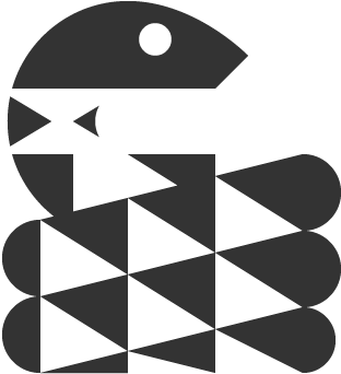 One Color - Snake Logo (500x500), Png Download