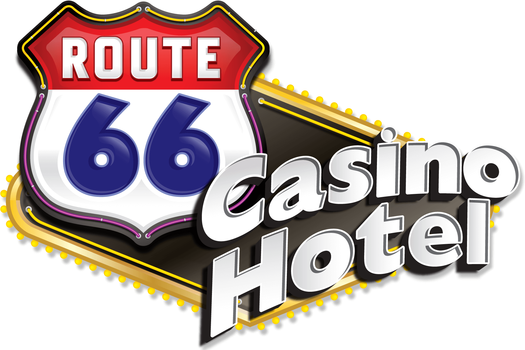 Route 66 Casino Hotel Logo (1790x1200), Png Download