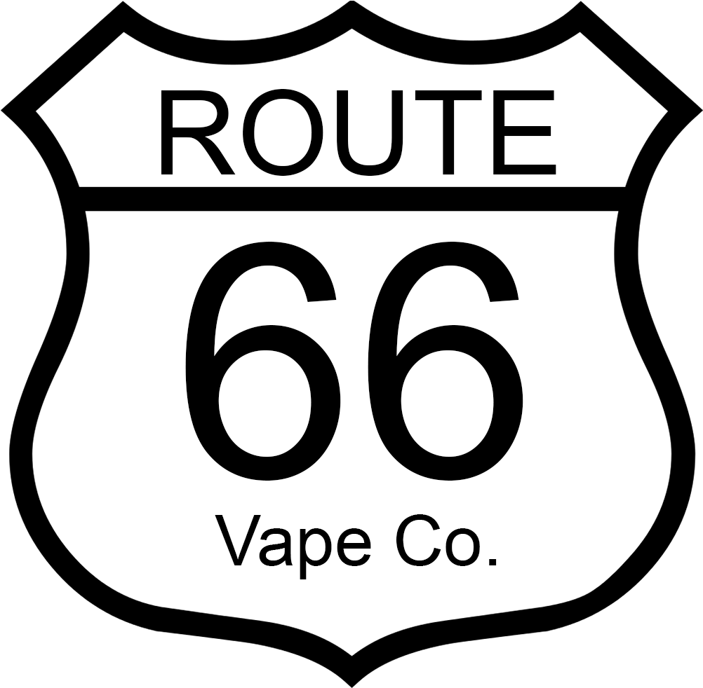 Route 66 Vape Co - Route 66 Arizona Sign (1068x998), Png Download
