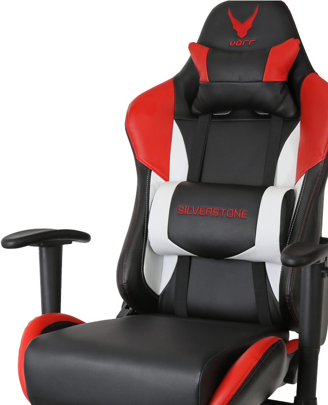 1 - Silla Gamer Varr Silverstone (656x794), Png Download