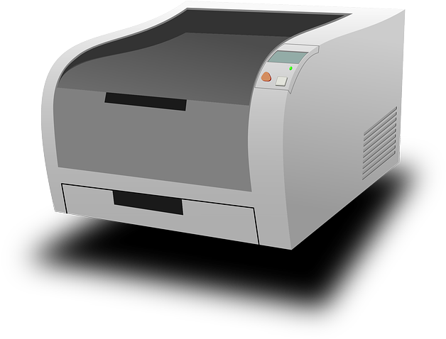 Cómo Funciona Una Impresora Láser Color O Monocromo - Laser Printer Transparent (640x478), Png Download