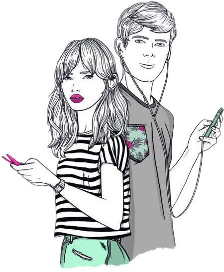 Learning With Technologies (450x546), Png Download