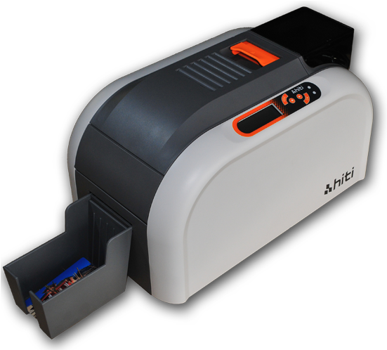 Hiti Cs200e Impresora De Tarjeta Revolucionaria {png} - เครื่อง ทำ บัตร แข็ง (550x550), Png Download