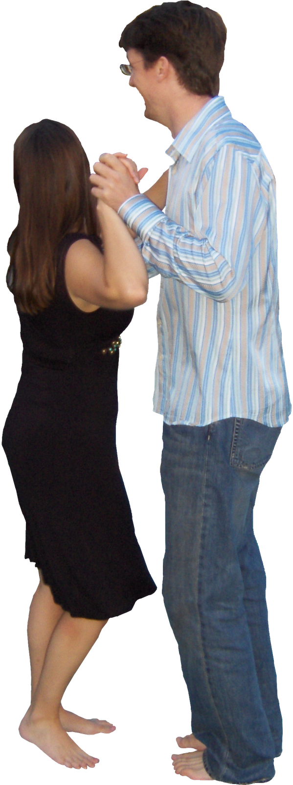 Pareja De Espaldas Png (1600x1600), Png Download