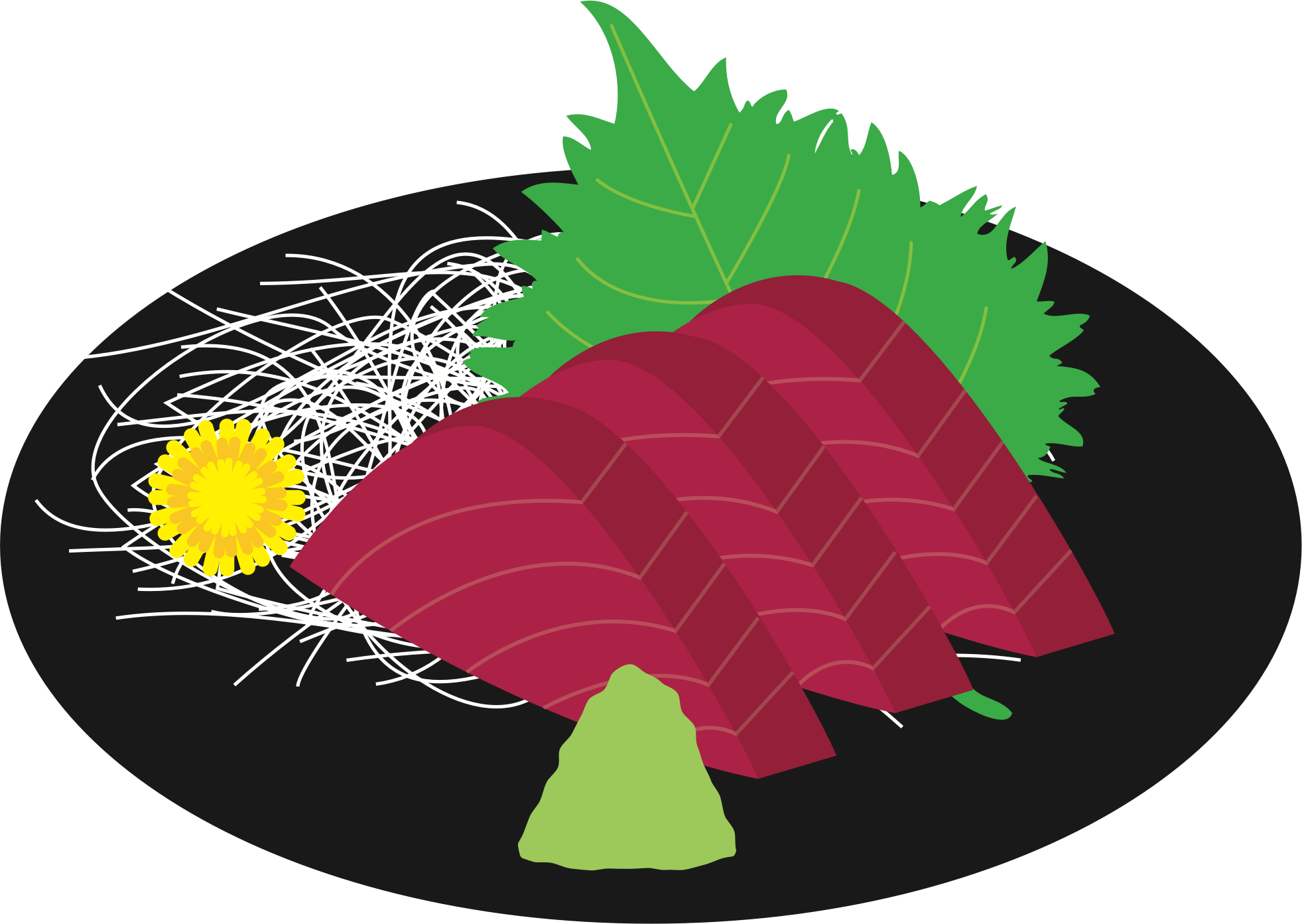 This Free Icons Png Design Of Tuna Sashimi (1963x1393), Png Download