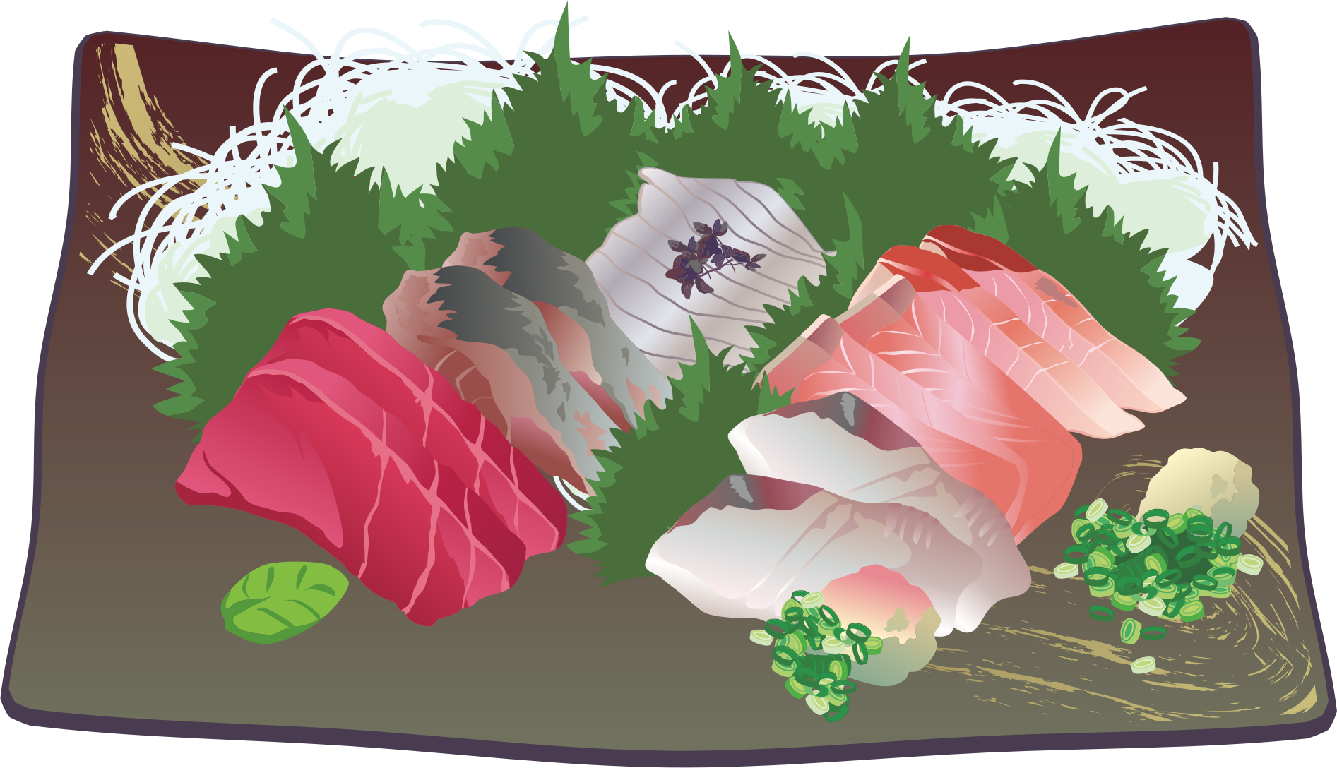 This Free Icons Png Design Of Sashimi Assortment (1893x1088), Png Download