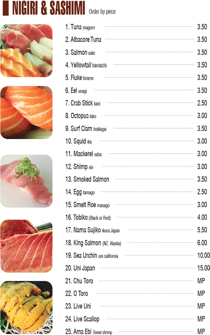 Nigiri & Sashimi - Sashimi (750x1202), Png Download