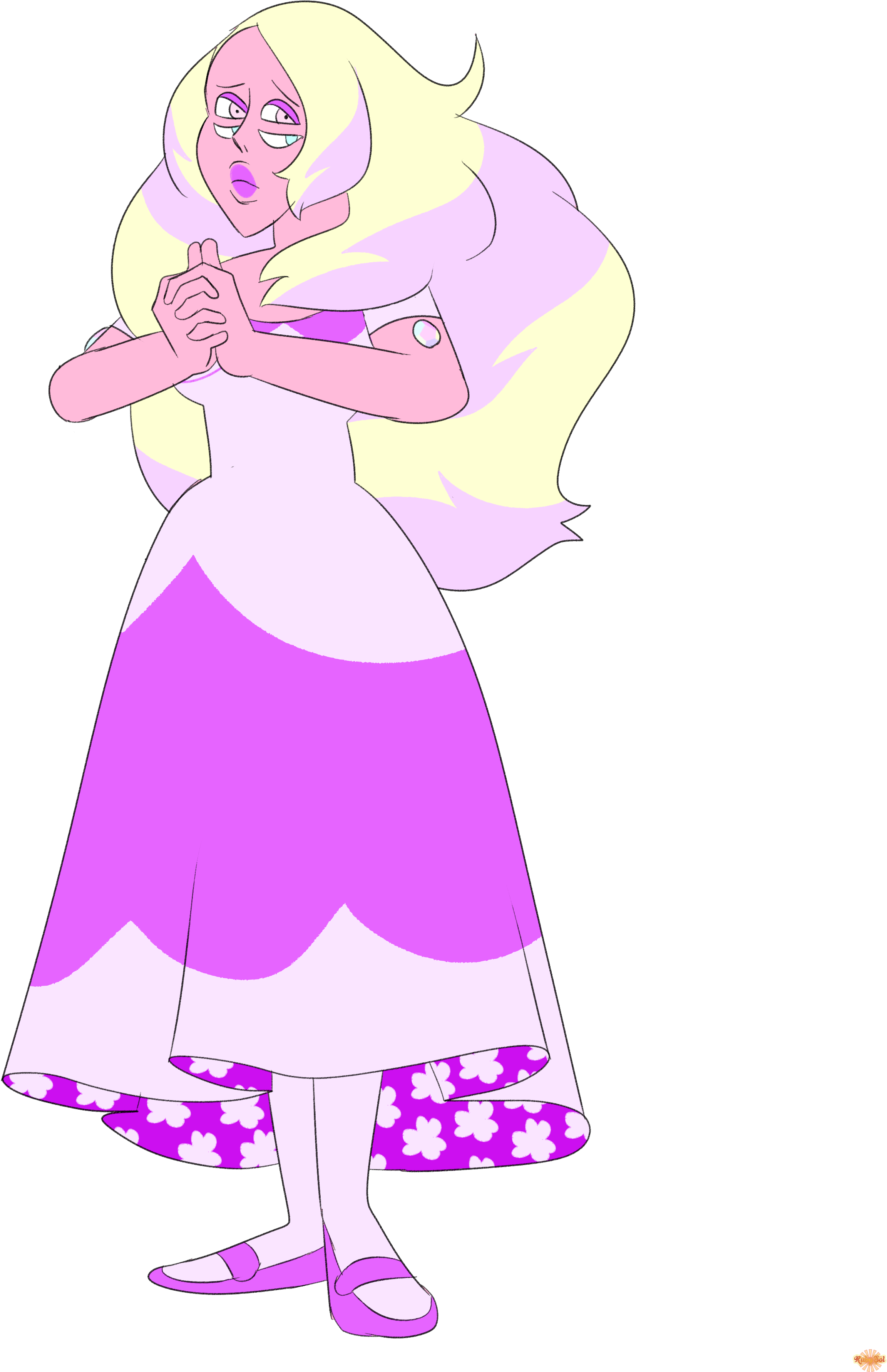 Pastel Rainbow Quartz's Gallery - Illustration (2500x3759), Png Download