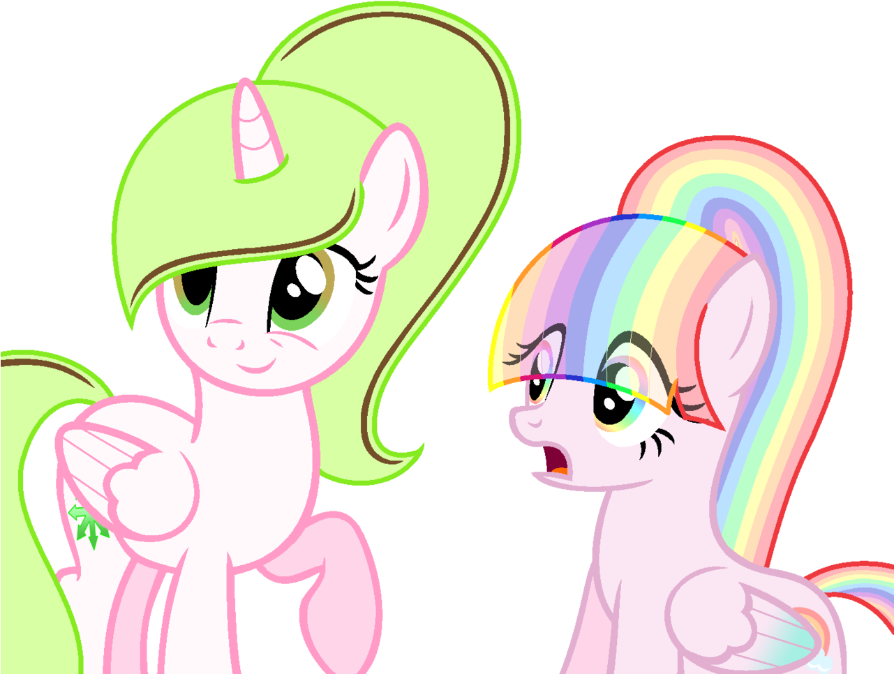 Duyguusss, Base Used, Colored Wings, Female, Mare, - Cartoon (1280x977), Png Download