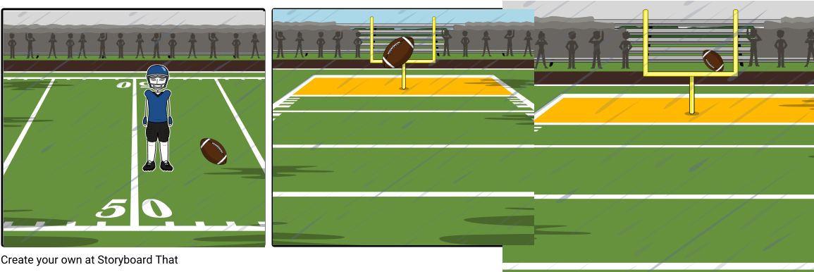 Computer Ed- Field Goal - Kick American Football (1164x385), Png Download
