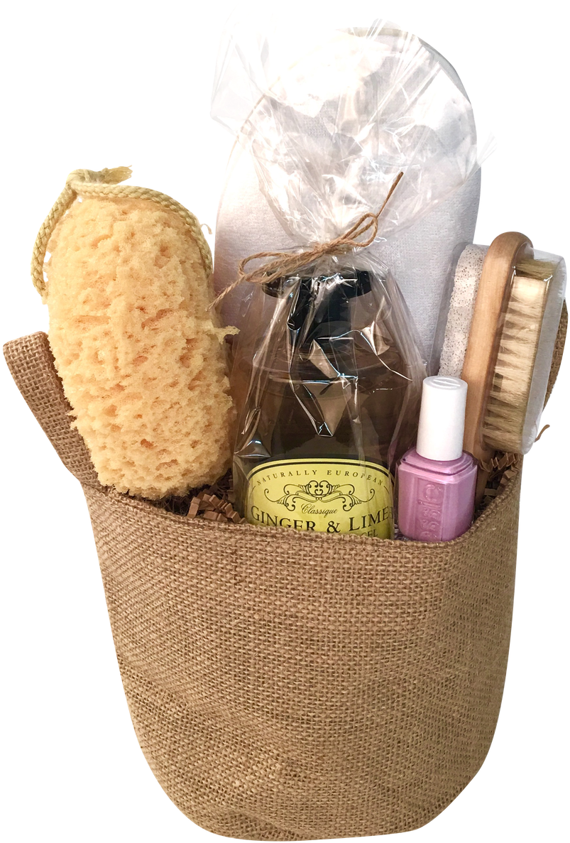 Beauty Spa In A Tote - Spa Gift Baskets Transparent (856x1280), Png Download