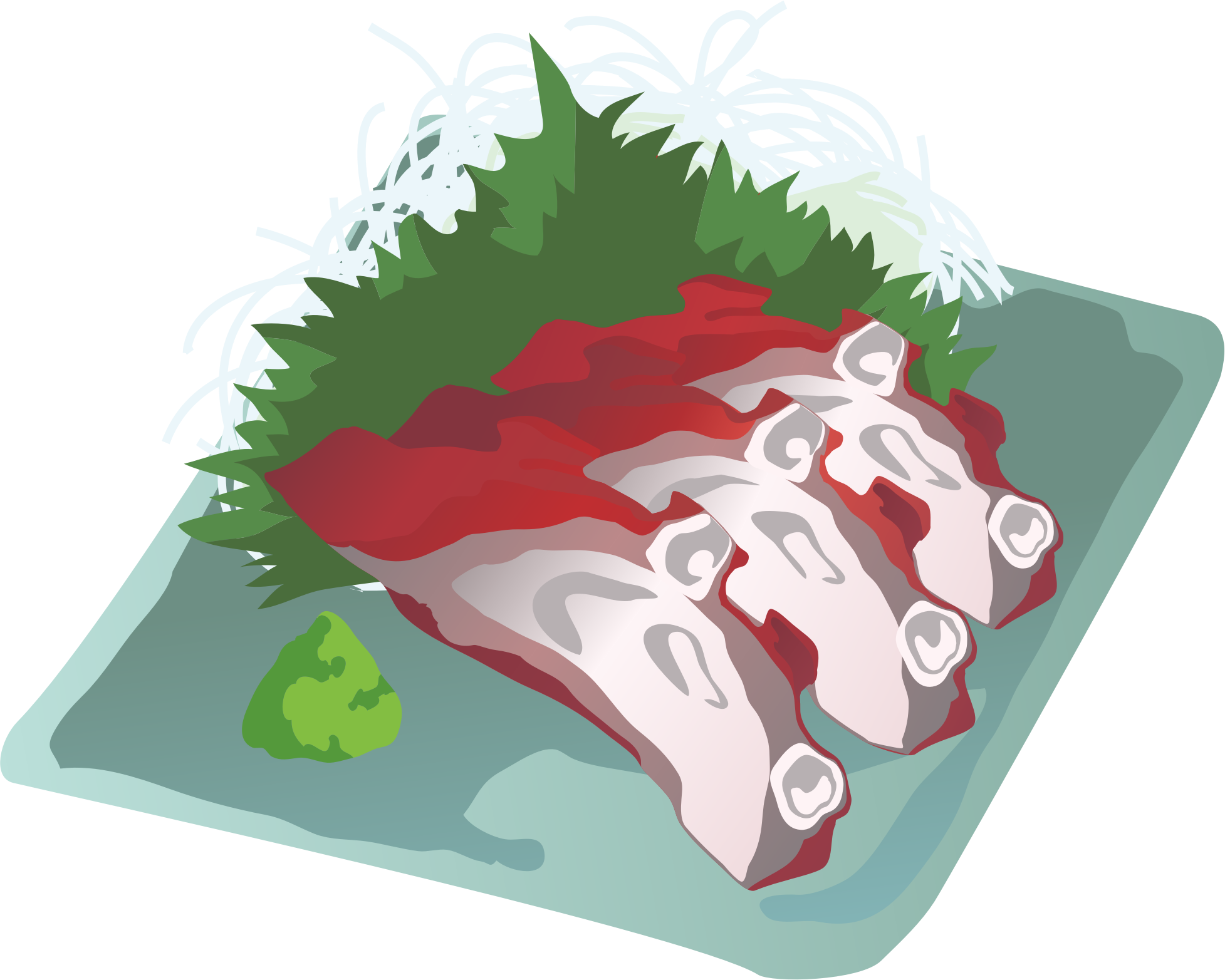 This Free Icons Png Design Of Octopus Sashimi (1955x1565), Png Download