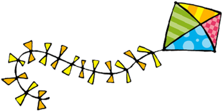 Pipa Colorida Png - Kite (495x261), Png Download