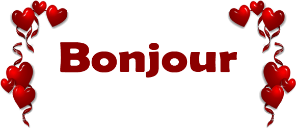 Bonjour - Es Erhalten Verdreht Karte (580x265), Png Download