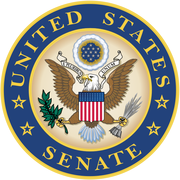United States Senate Emblem (600x600), Png Download
