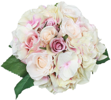 Looking For Silk Flower Wedding Bouquets That Will - Pink Wedding Bouquet Transparent (498x696), Png Download
