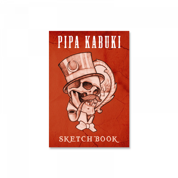 Pipa Kabuki Sketchbook (600x600), Png Download