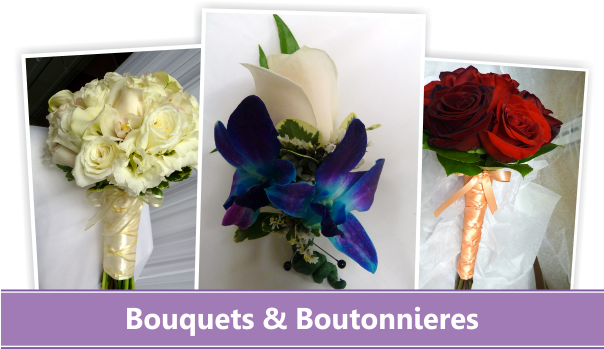 Bloom Floral Bouquets And Boutonnieres (740x350), Png Download