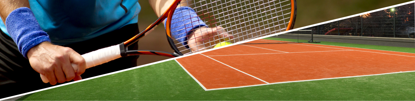Tennis Court Repair - Tenis (1440x353), Png Download