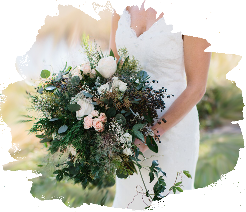 Wedding Flowers - Bouquet (812x700), Png Download