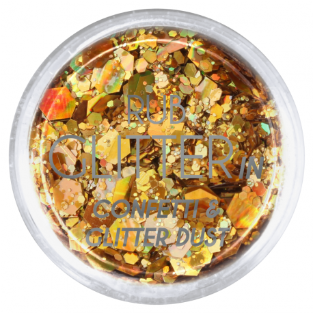 Rub Glitter In Confetti Dust - Glitter (457x587), Png Download