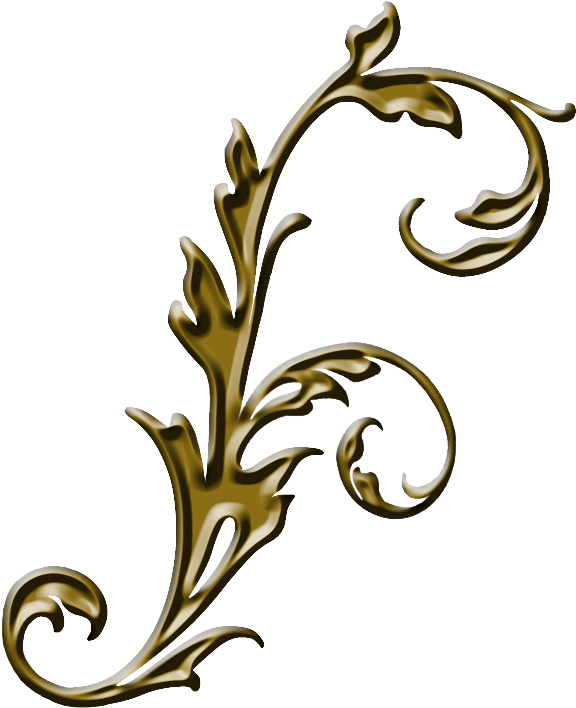 The Sum Of All Crafts - Png Gold Corner Flourish (704x808), Png Download
