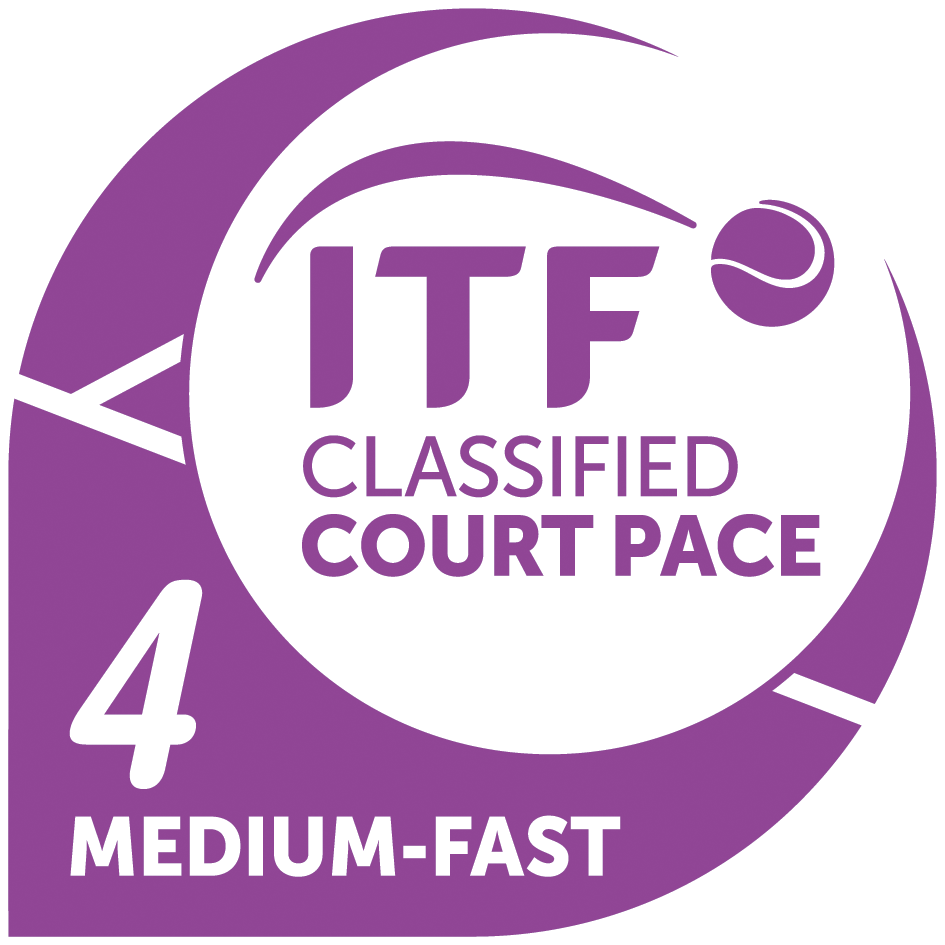 Deco Courts Are Rated In - International Tennis Federation (945x945), Png Download