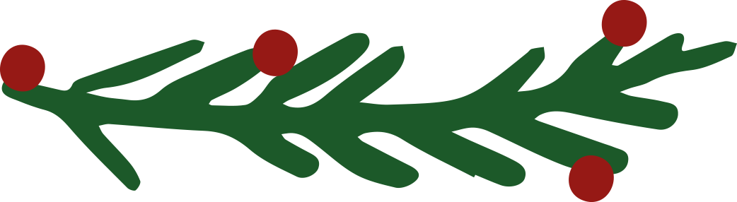 Christmas-divider (1042x286), Png Download