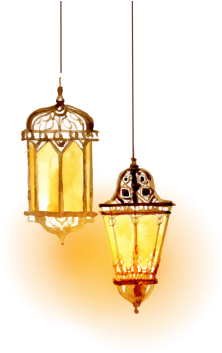 Ramadan Islamic Style Chandelier, Ramadan Islamic Style - Poster Idul Adha 2018 (360x360), Png Download
