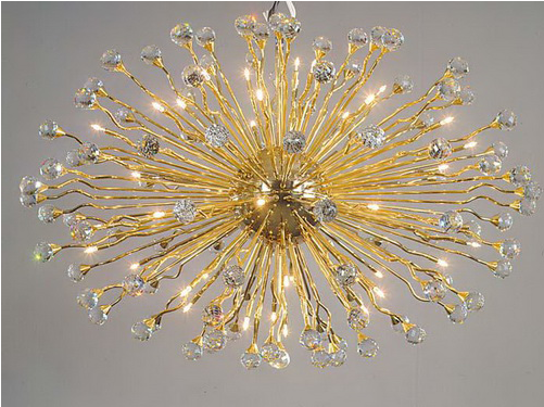 Lu 2330/36/70 Chrome Swarovski Crystal Chandelier - Corpuri De Iluminat Interior (500x500), Png Download