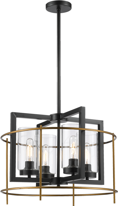 Metal Chandelier - Chandelier (800x800), Png Download