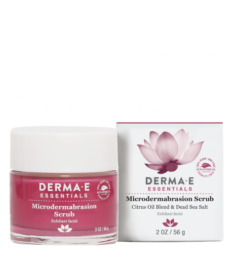 Derma E Essentials Microdermabrasion Scrub 2.0 Oz (460x521), Png Download