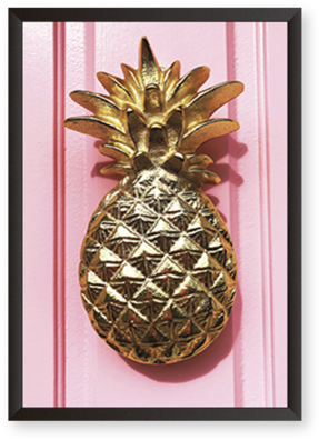 Golden Pineapple Golden Pineapple - Pineapple (480x480), Png Download