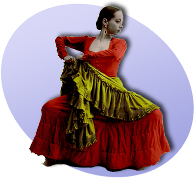 P Flamenco - Belen Maya (400x360), Png Download