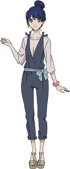 Moe Morita - Samurai Flamenco Moe And Mari (400x760), Png Download