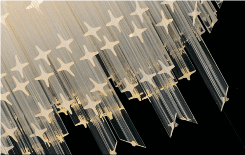 Wholesale Hotel Led Big Crystal Gold Chandelier Gold - Architecture (500x500), Png Download