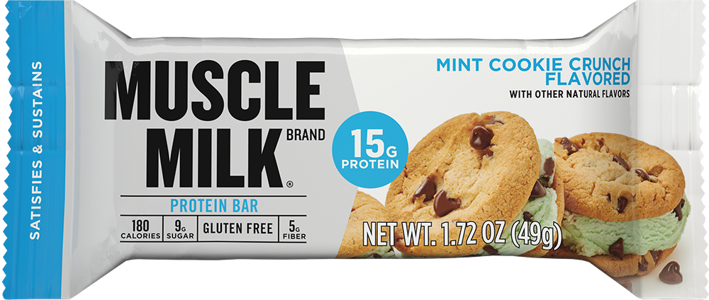 Free Muscle Milk Cookie Crunch Bar And $1 - Muscle Milk Lemon Bliss (1000x424), Png Download