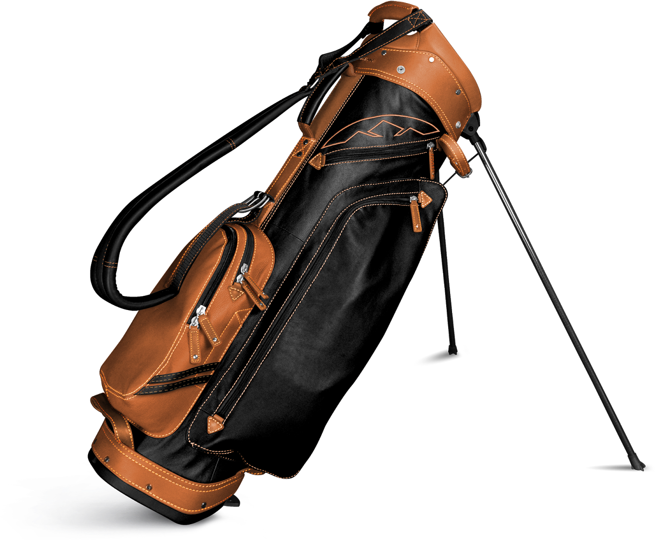 Download Transparent The Sun Mountain Leather Stand Golf Bag Features A