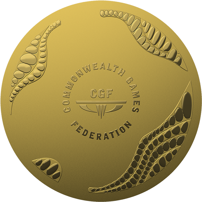 Medal Design Reverse - Commonwealth Games Gold Medal (700x699), Png Download