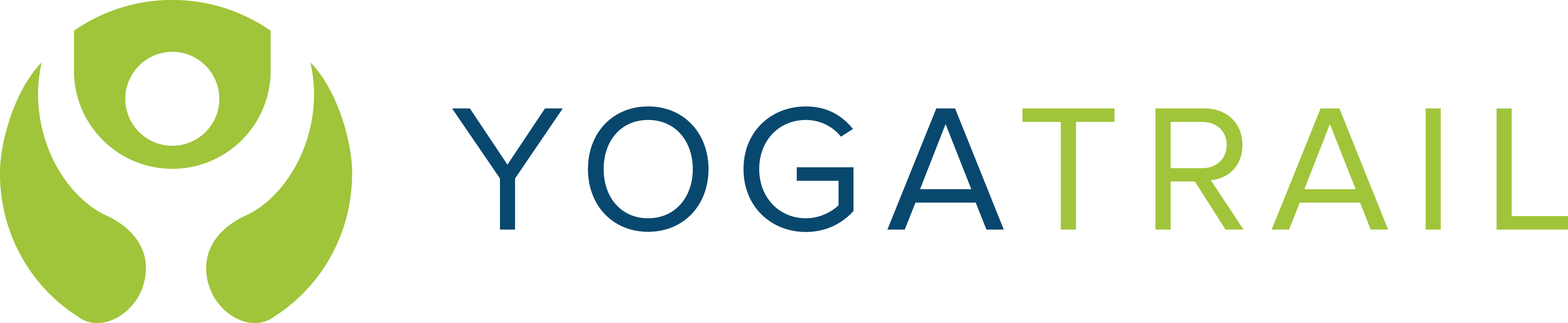 Rocket City Yoga - Yoga Trail Logo (4880x1006), Png Download